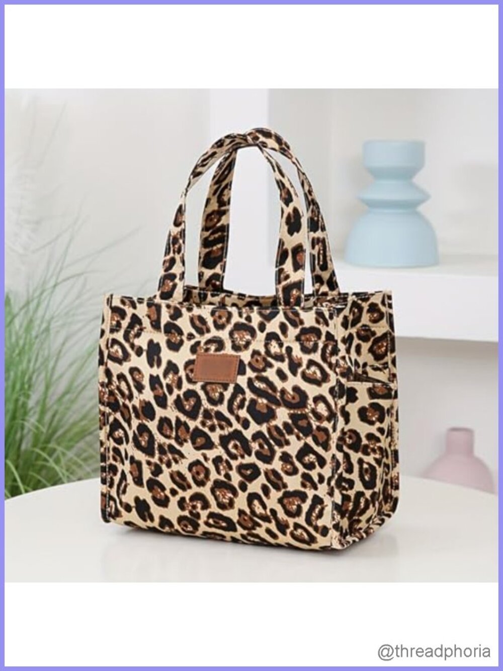 Thickened Nylon Large Capacity Tote Bag, Durable & Lightweight for Shopping,